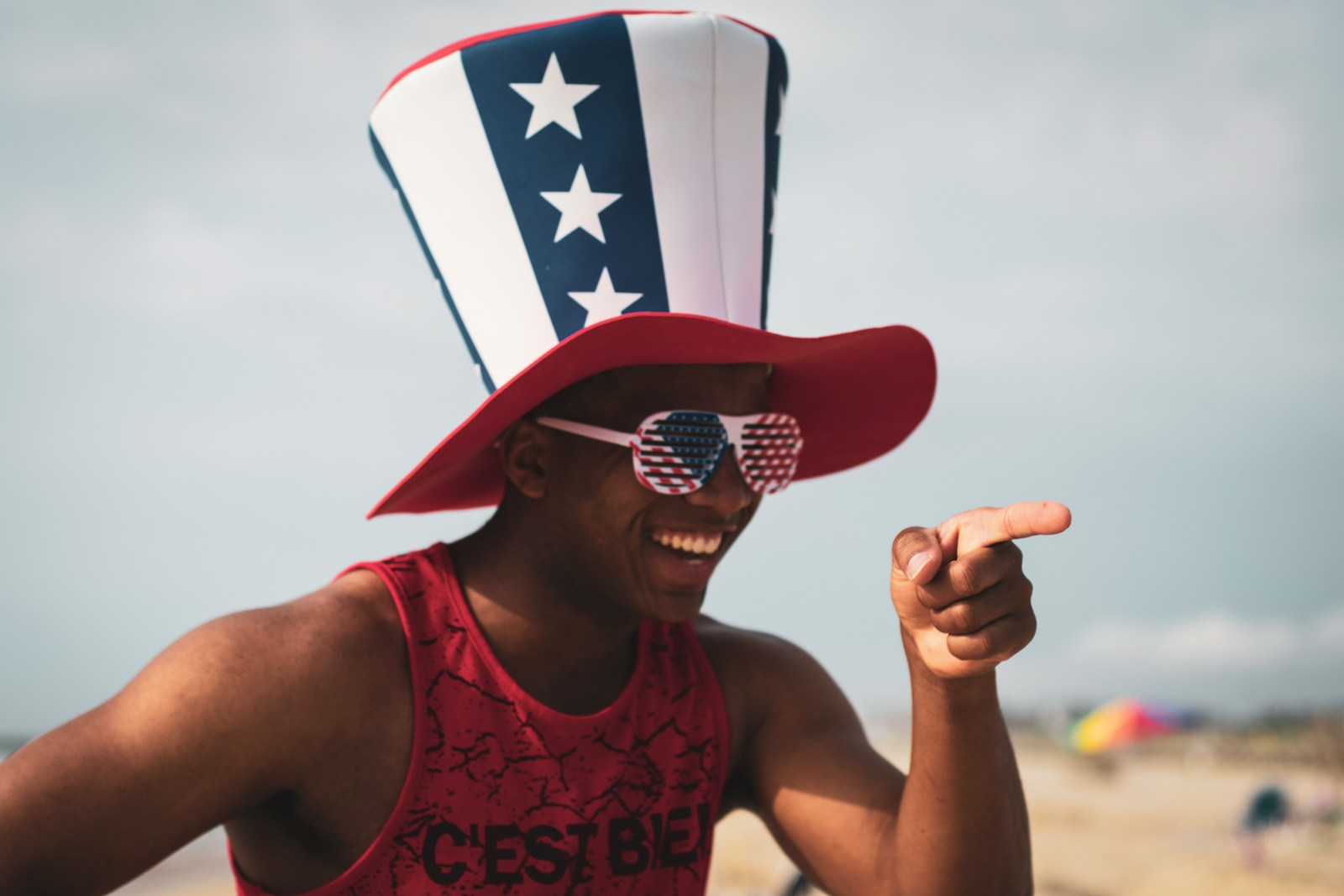 man pointing his finger funny 4th of july shirts