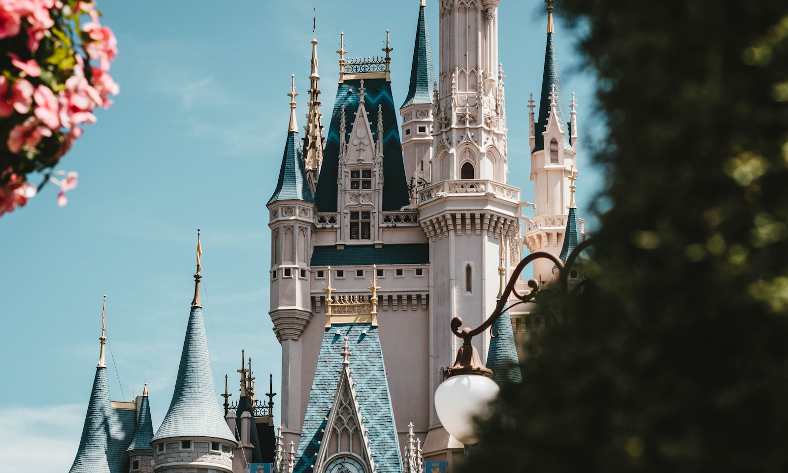 white and blue castle disney birthday shirts