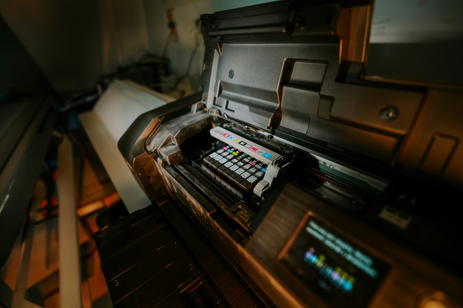 a machine that is sitting in a room dtf sheets